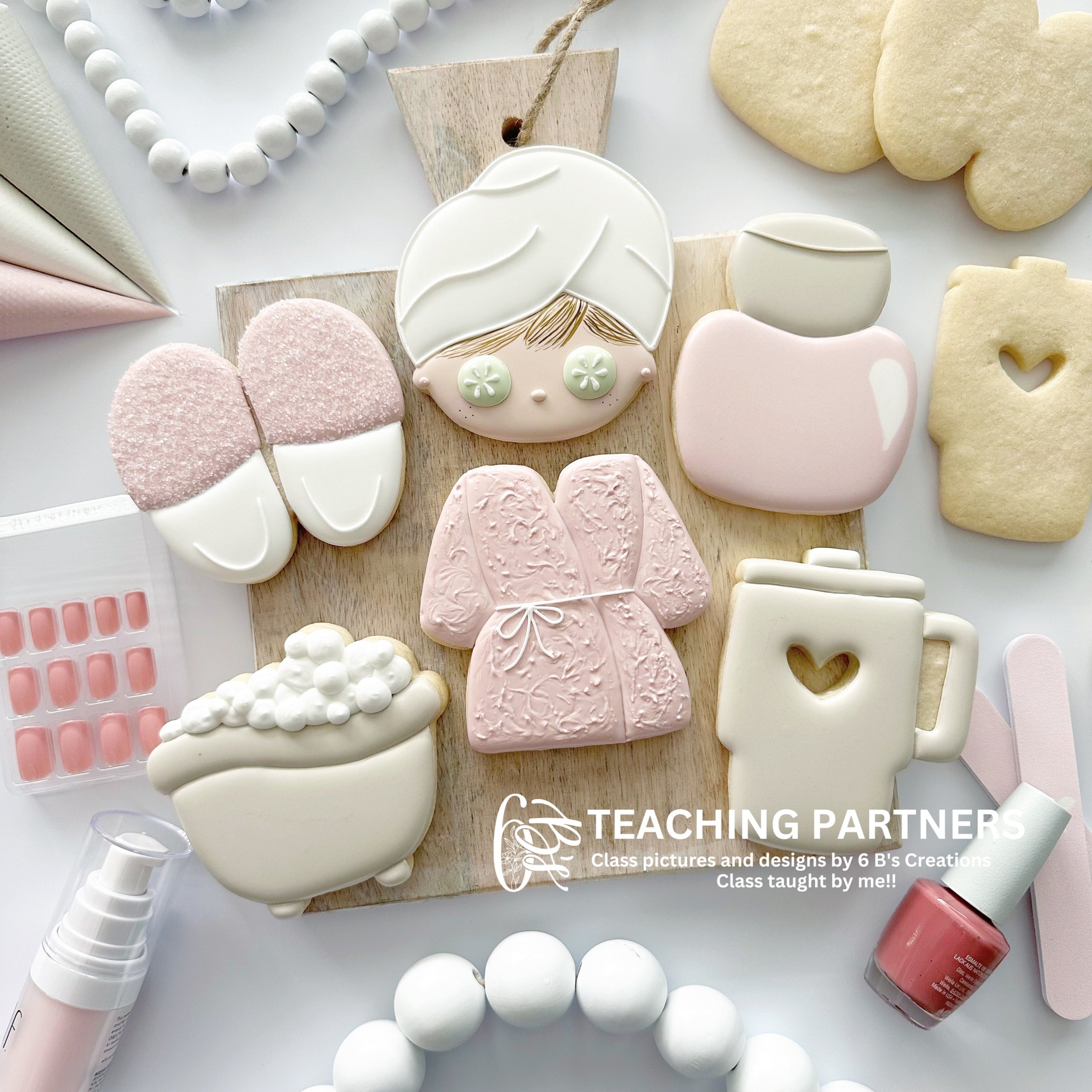 Spa Day Cookie Decorating Class May 11 | Sugar Lab Bake Shop